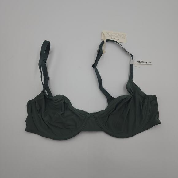 Aerie SMOOTHEZ Unlined Full Coverage Bra in Royal Palm Size 34B - Picture 1 of 11